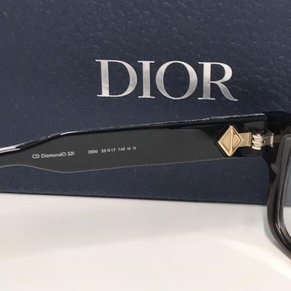 Dior Tortoise Shell Glasses CD DIAMONDO S31 - Picture 7 of 10